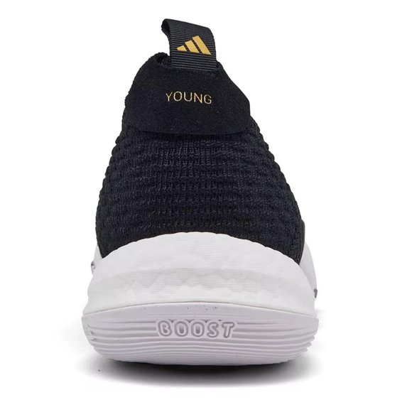 NIB adidas Mens Trae Young 2 Basketball Shoes Black Mens 8.5 Womens 9.5 FLF196 - Picture 3 of 4